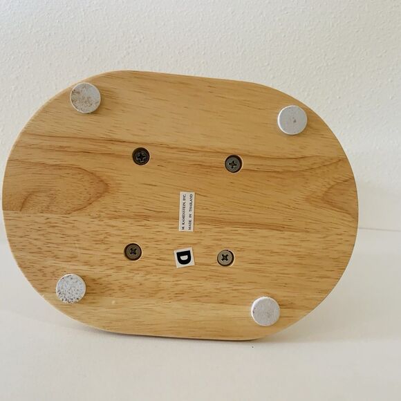 Kamenstein Wooden Napkin Holder W/Salt & Pepper Shakers 8" Cottagecore Rustic - Picture 4 of 6